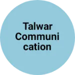 Business logo of Talwar communication