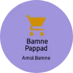Business logo of Bamne pappad