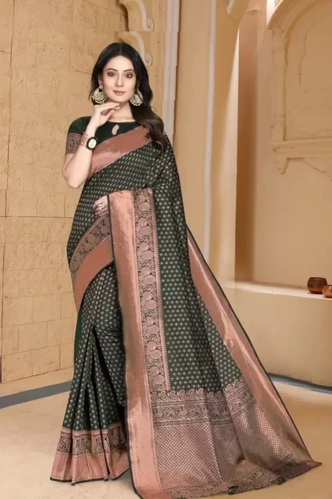 Beautiful saree uploaded by Dhananjay Creations Pvt Ltd. on 4/6/2023