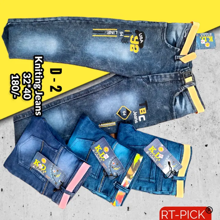 KIDS KNITTED JEANS uploaded by RISHABH TRADERS on 4/6/2023