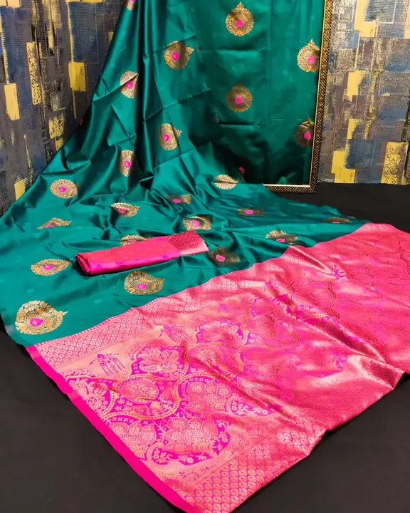 Banarsi silk saree  uploaded by LD creation on 4/6/2023