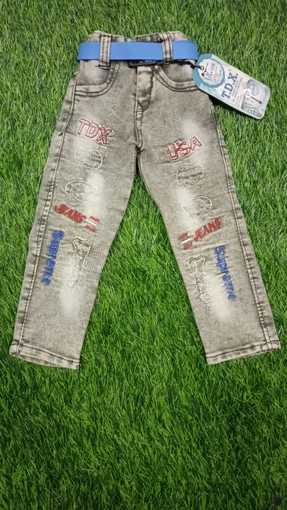 Children jeans uploaded by Shilpa creation on 4/6/2023