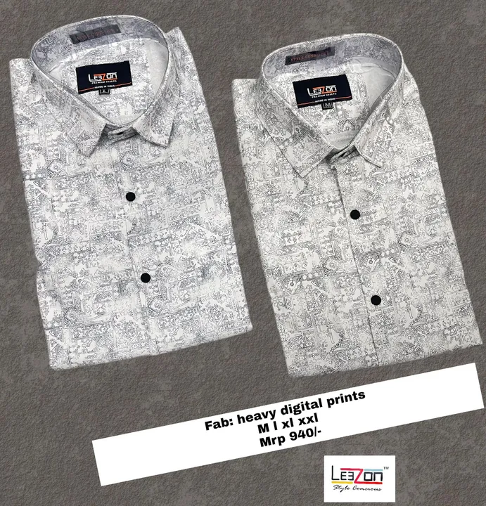 New sangaaneri print shirts new heavy fabric heavy item uploaded by Real Jeans on 4/6/2023