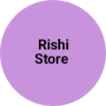Business logo of Rishi store