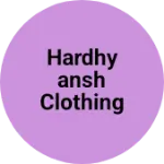 Business logo of Hardhyansh clothing center