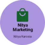 Business logo of Nitya marketing