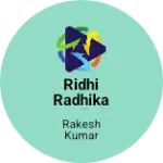 Business logo of Ridhi Radhika Kadhai center