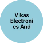 Business logo of Vikas electronics and mobiles