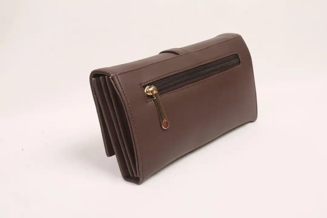 Brown lediese wallet uploaded by business on 4/6/2023