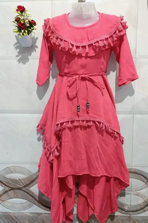 Kids gown  uploaded by Aqsa garment. on 5/24/2024