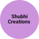 Business logo of Shubhi creations