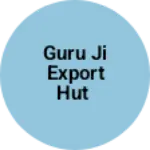 Business logo of Guru ji export hut