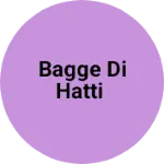 Business logo of BAGGE Di Hatti