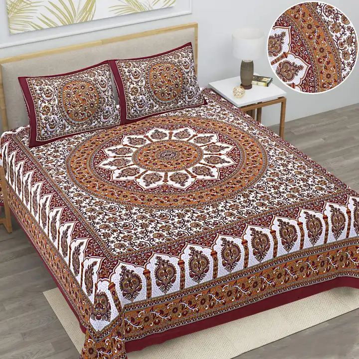 Queen size jaipuri collection uploaded by Dikrati traders on 4/6/2023