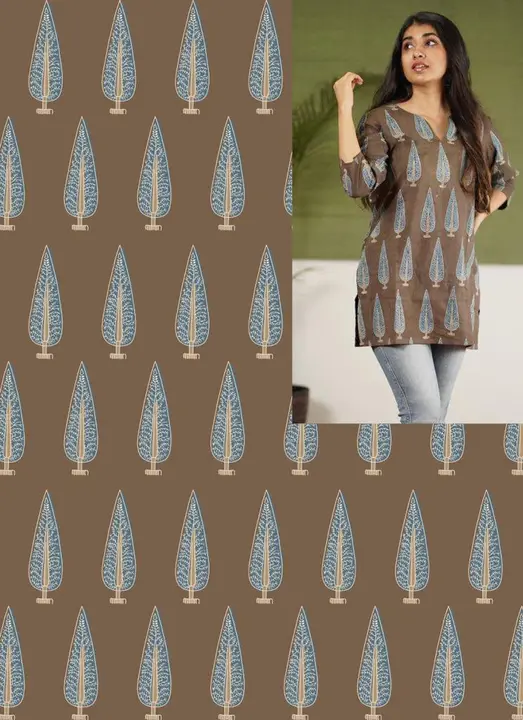Poly rayon tunic uploaded by Deep Enterprise on 4/6/2023