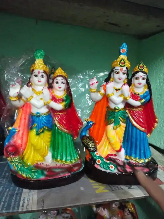 Radha krishna  uploaded by Loknath ston dust gift house on 4/6/2023