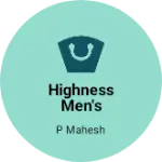Business logo of Highness men's studio