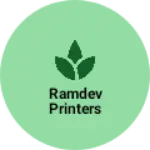 Business logo of Ramdev printers