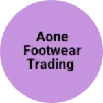Business logo of Aone footwear trading