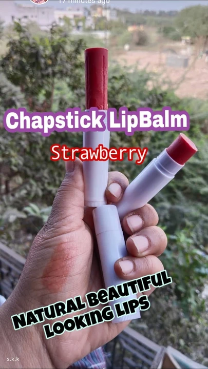 Chapstick lip balm  uploaded by Ankita Oragnic products homemade  on 4/6/2023