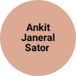 Business logo of Ankit janeral sator