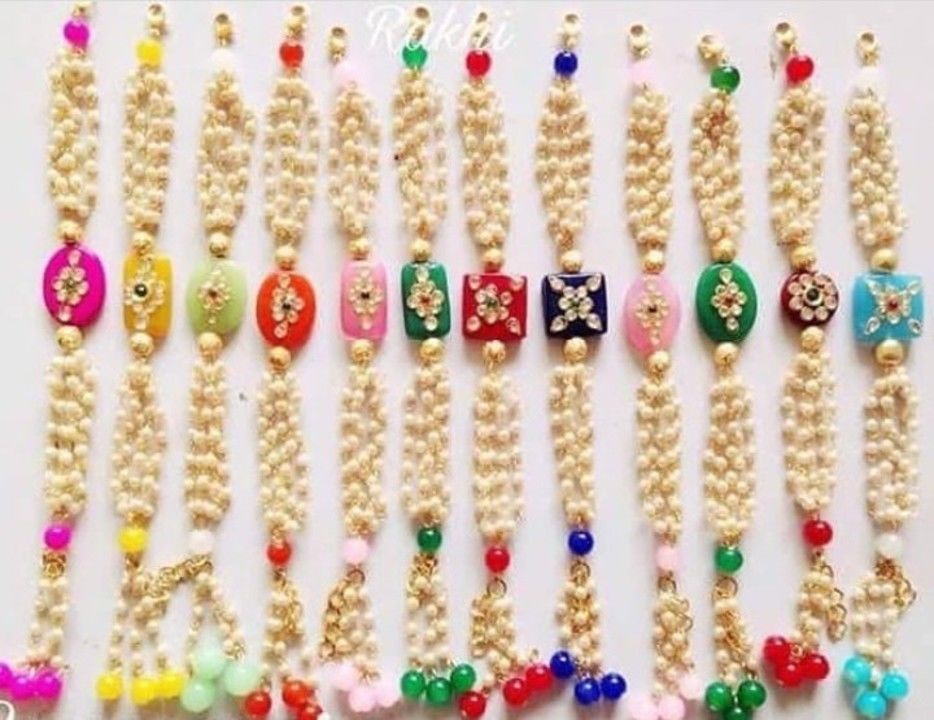 Post image ➡️ Rakhi bulk orders start now .🎉
➡️ Plz book your order now.🏃🚶
➡️ Rakhi price start only 3rs to 150rs .☑️
➡️ DM for orders ...👈
➡️ Shipping available 🚛