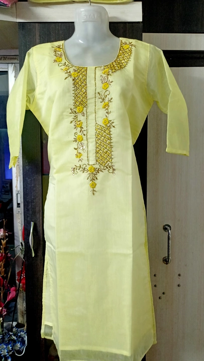 Hand work kurtis  uploaded by business on 4/6/2023