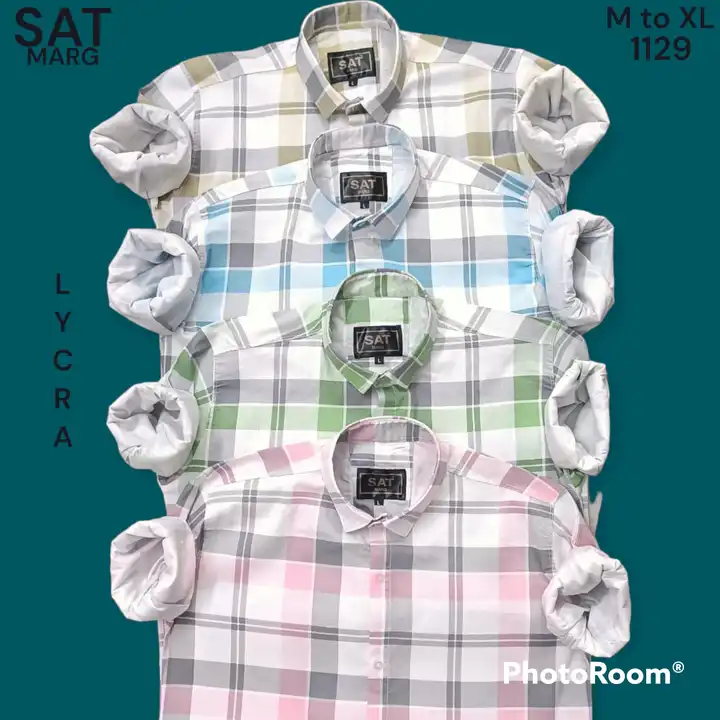 Chacks shirts  uploaded by SATMARG (SHIRTS Wholesaler) on 4/6/2023
