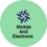 Business logo of Mobile repairing and electronic 