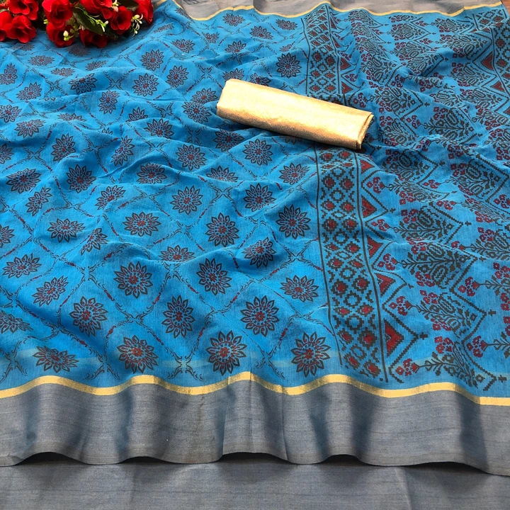 Cotton  uploaded by Shree bhole sarees on 4/6/2023