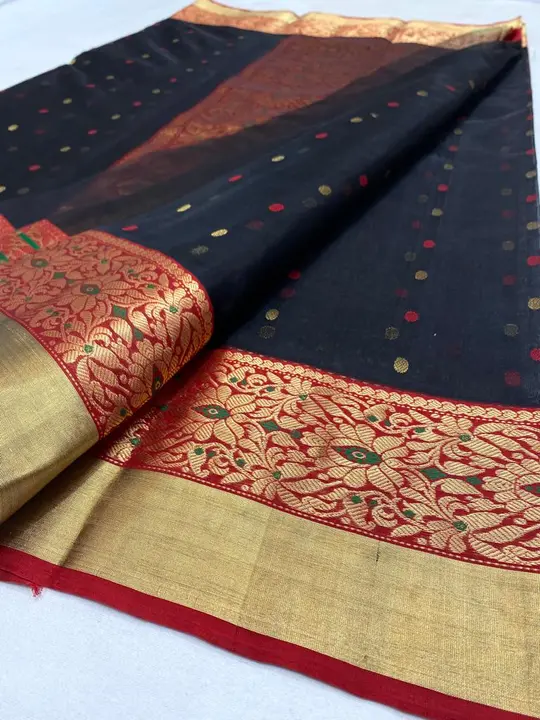 CHANDERI traditional handwoven pure silk saree  uploaded by WEAVER'S ORIGIN silk and Sarees on 4/6/2023