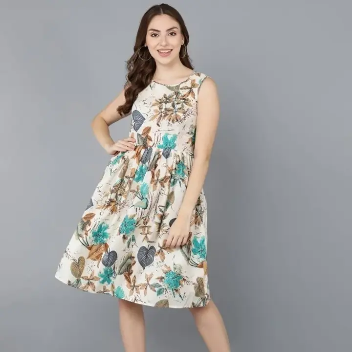 PRINTED dresses  uploaded by Girls collection  on 4/6/2023