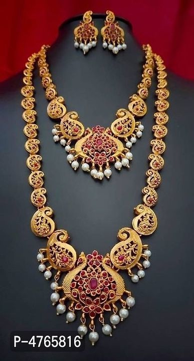 TRENDY DESIGNER ALLOY JEWELRY SETS uploaded by SN creations on 3/3/2021