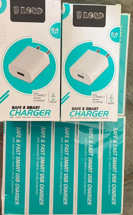 BLOUD CHARGER 2.4 AMP 10WAT  uploaded by Sachin Mobile Accessories Wholesale  on 4/6/2023