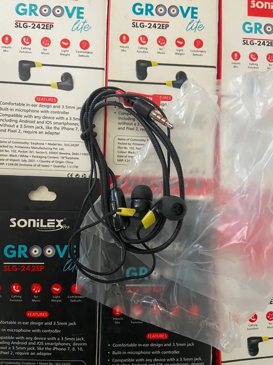 SONILEX SLG-242 EARPHONE  uploaded by Sachin Mobile Accessories Wholesale  on 4/6/2023