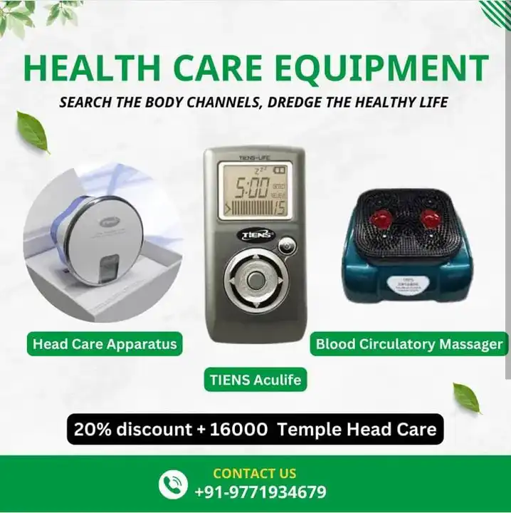 Post image I want 1-10 pieces of Health Care Equipment at a total order value of 50000. I am looking for Empowering Healthcare Thought innovation technology. Get 20% off this festive season call no -977193. Please send me price if you have this available.