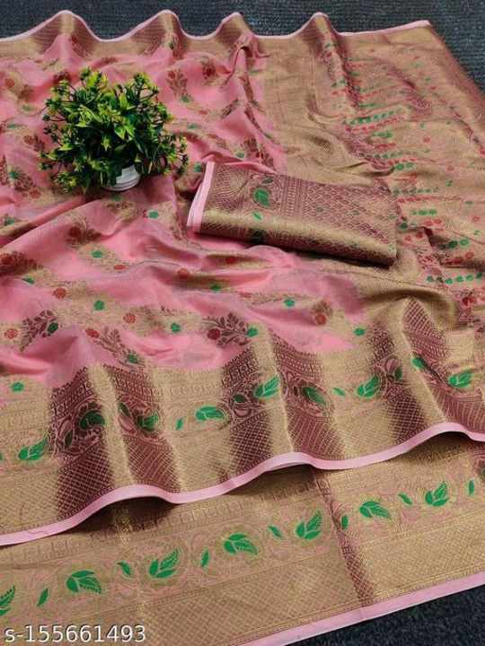 Pure cotton minakari laheriya saree  uploaded by YAGNAM FAB on 4/6/2023