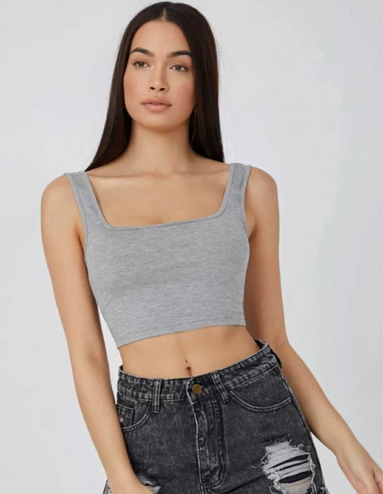 Square neck crop top uploaded by Nalax Designs on 4/6/2023