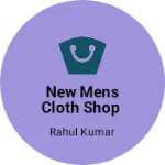 Business logo of New Mens cloth shop