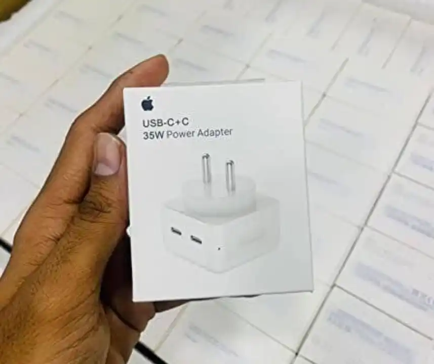 APPLE 35W DUAL PORT TYPE C X 2 PORT FAST CHARGER uploaded by DJ TECHNOLOGY on 4/6/2023