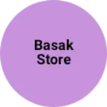Business logo of Basak Store
