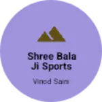 Business logo of Shree bala ji sports wear
