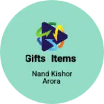 Business logo of Gifts items