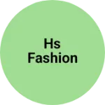 Business logo of HS Fashion