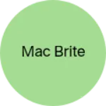 Business logo of MAC BRITE
