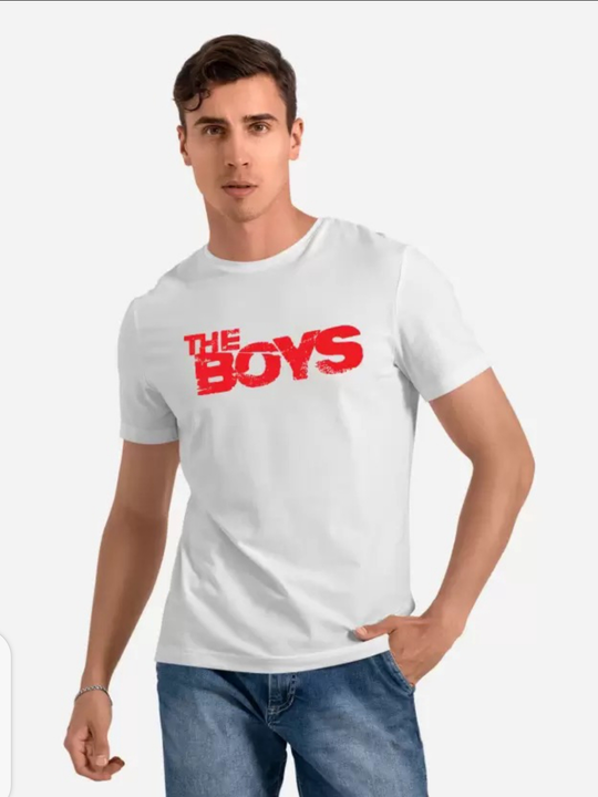 Mens Cotton Blend The Boys Print T-shirt  uploaded by Bhavya Sales and Marketing on 4/7/2023