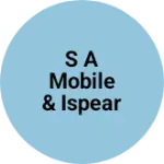 Business logo of S a mobile & ispear parts