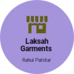 Business logo of Laksah garments