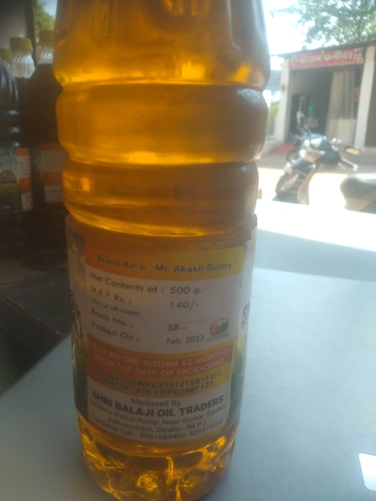 Shri Balaji mustard oil  uploaded by Shri balaji oil traders on 6/1/2024
