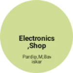 Business logo of Electronics,shop